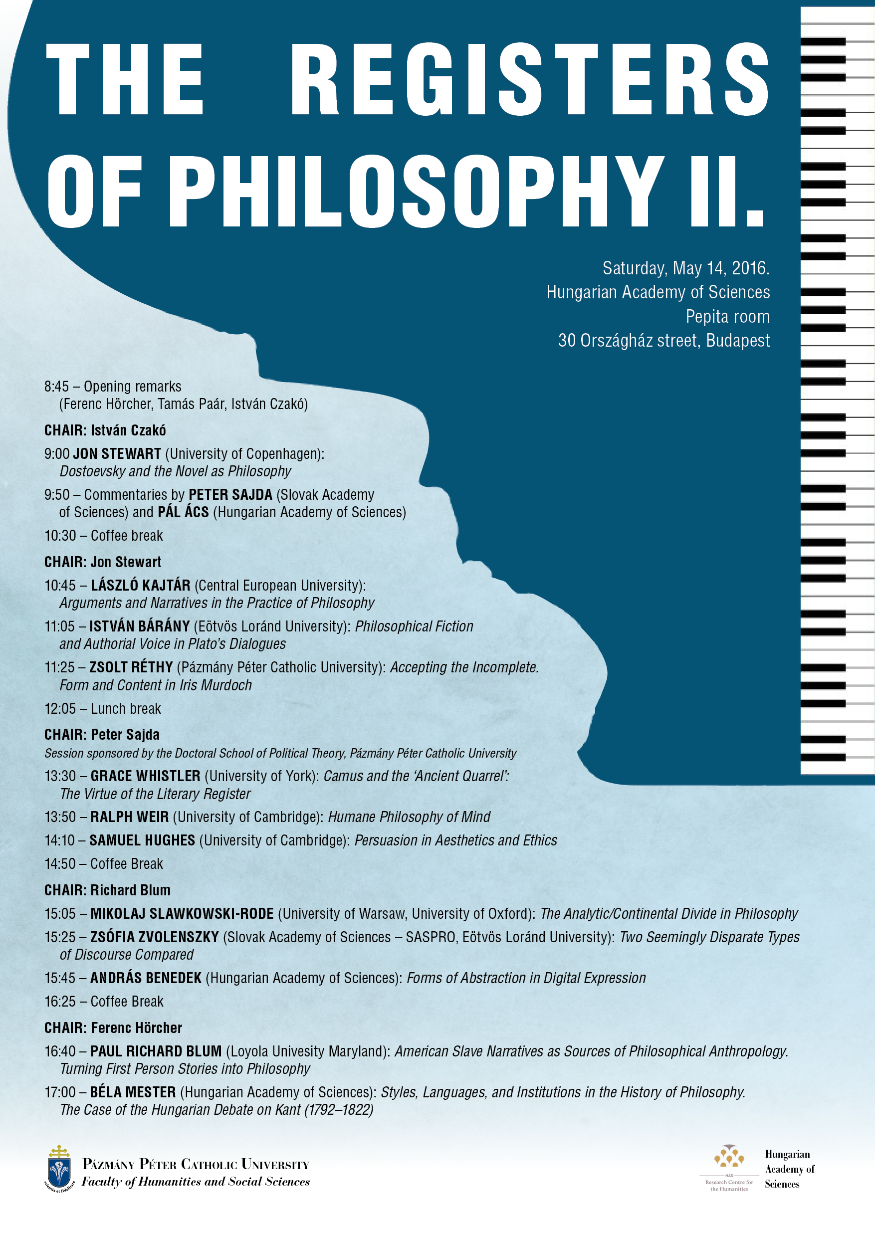 Nemzetközi konferencia a Filozófiai Intézet szervezésében