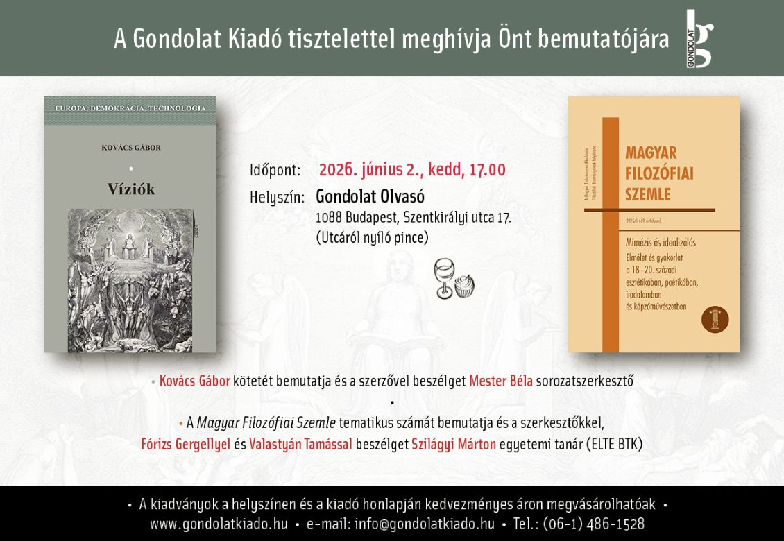 gondolat kotetbemutatok plakat