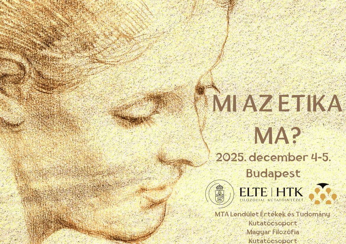 "Mi az etika ma?" konferencia december 4-6-án