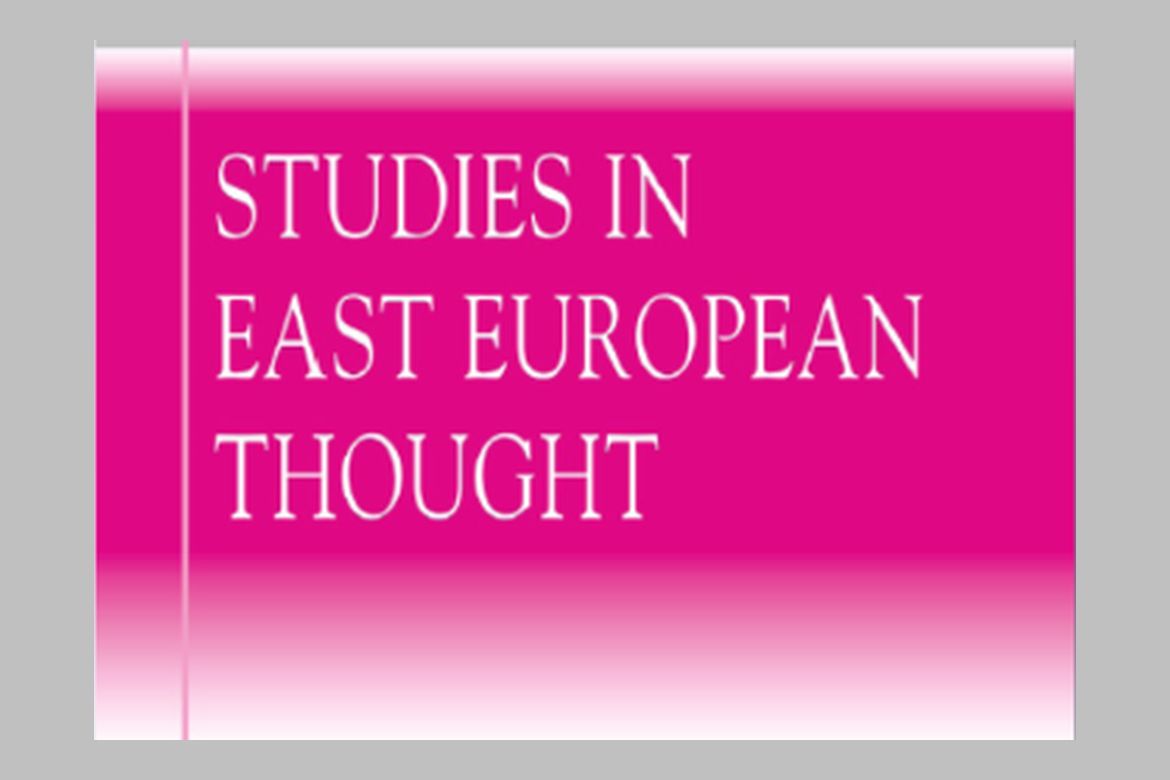 Szécsi Gábor Nyíri Kristófról írt tanulmánya a Studies in East European Thought című folyóiratban 