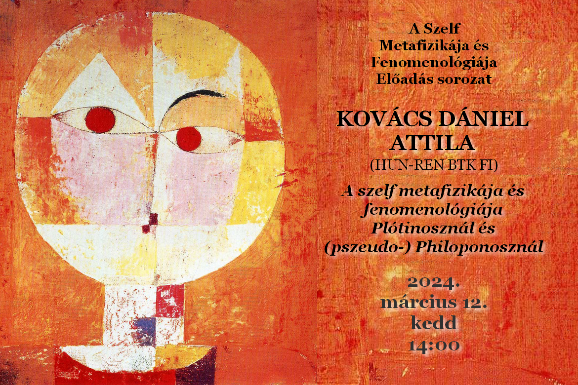 Szemináriumi előadás: Kovács Dániel Attila