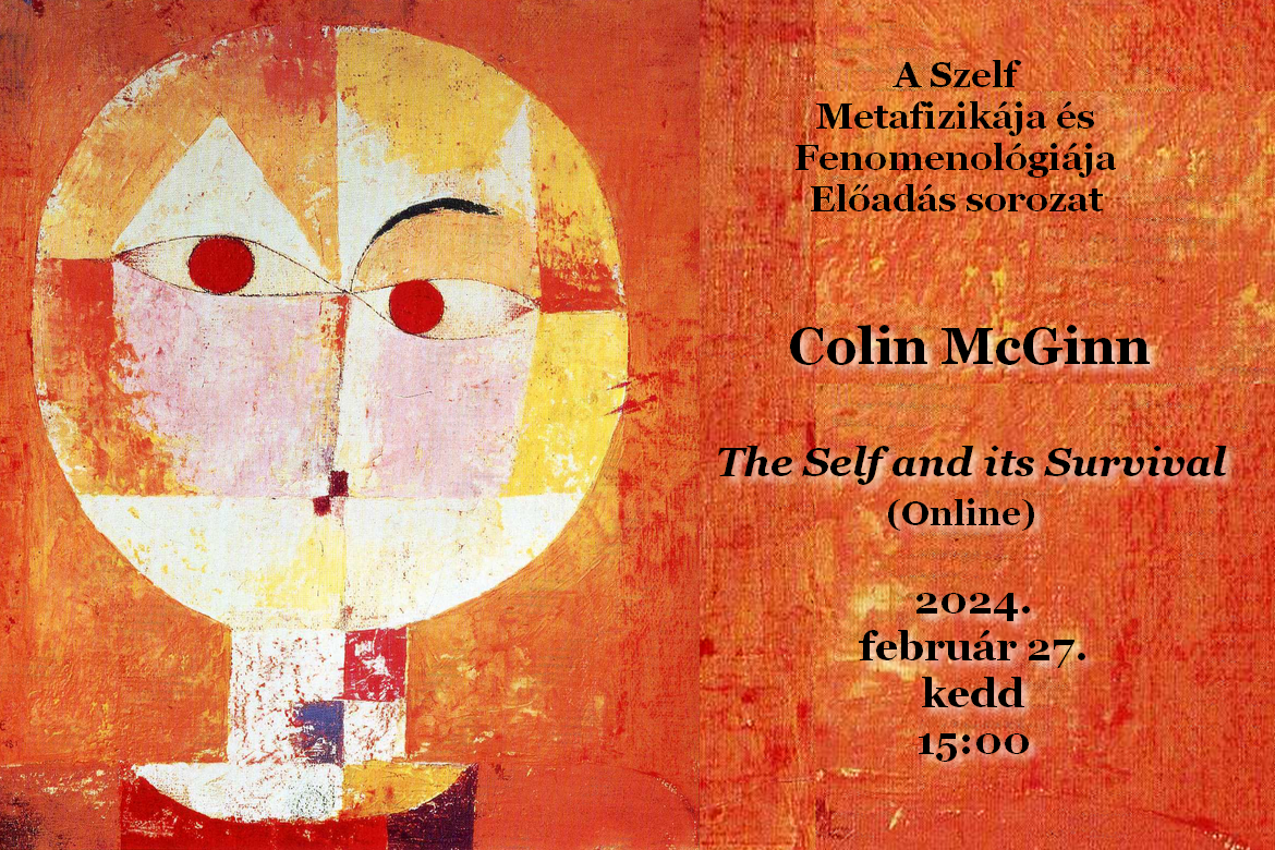 Szemináriumi előadás: Colin McGinn